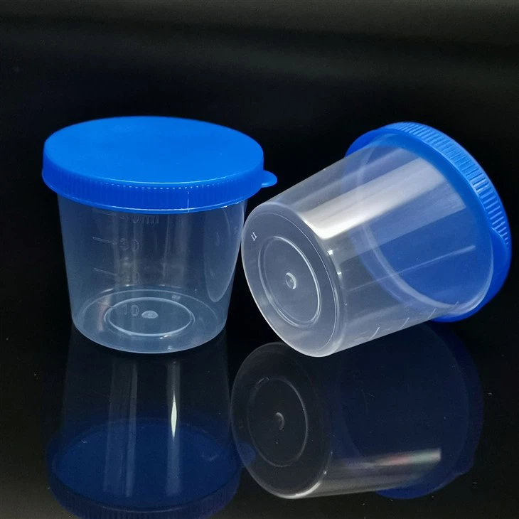 Sputum Cup With Snap Cap